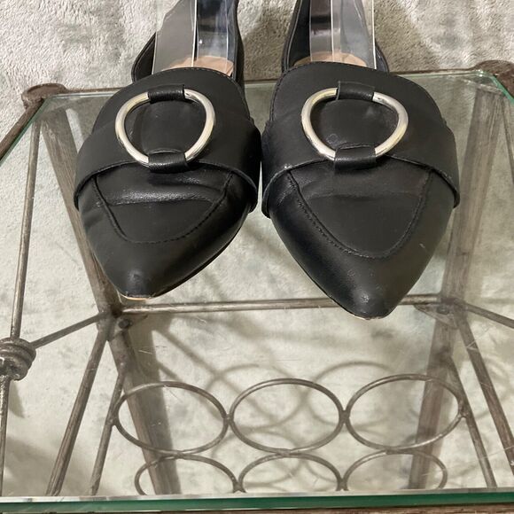 Bleeker & Bond shoes Women’s size 6 Career office Black Pointed Toe Flats - Picture 2 of 12